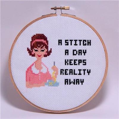 (image for) Sassy Lady A Stitch a Day